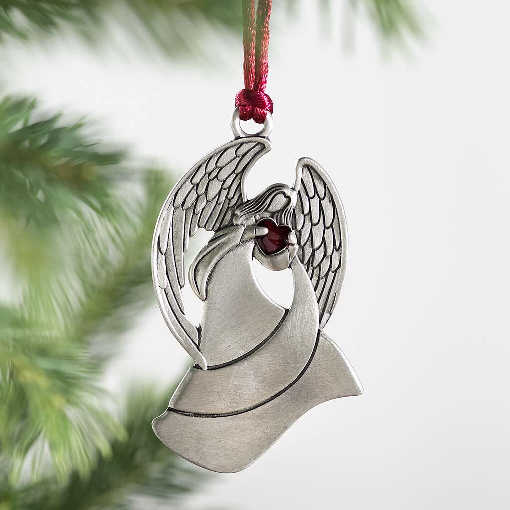 Solid Pewter Christmas Tree Ornament - BUY 5