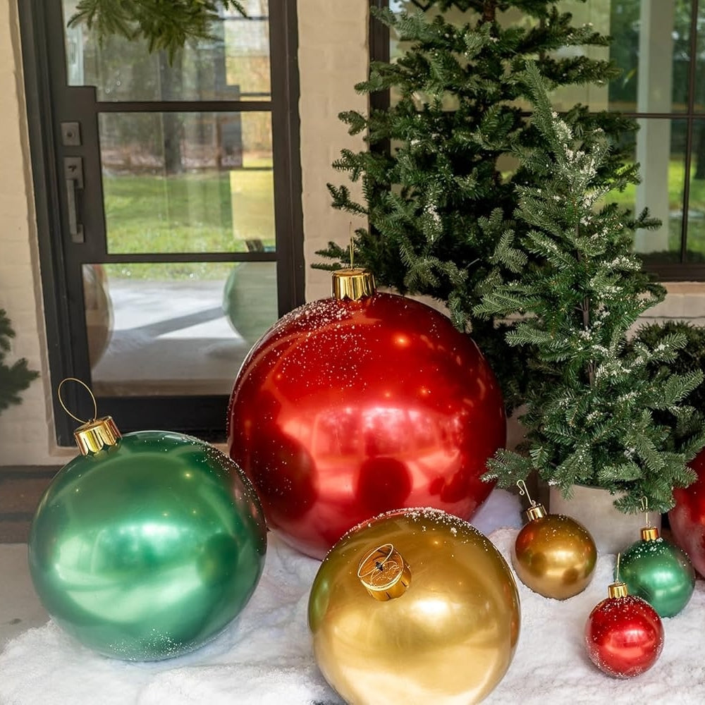 🎄Early Christmas 🔥Oversized Inflatable Christmas Ornament Balls