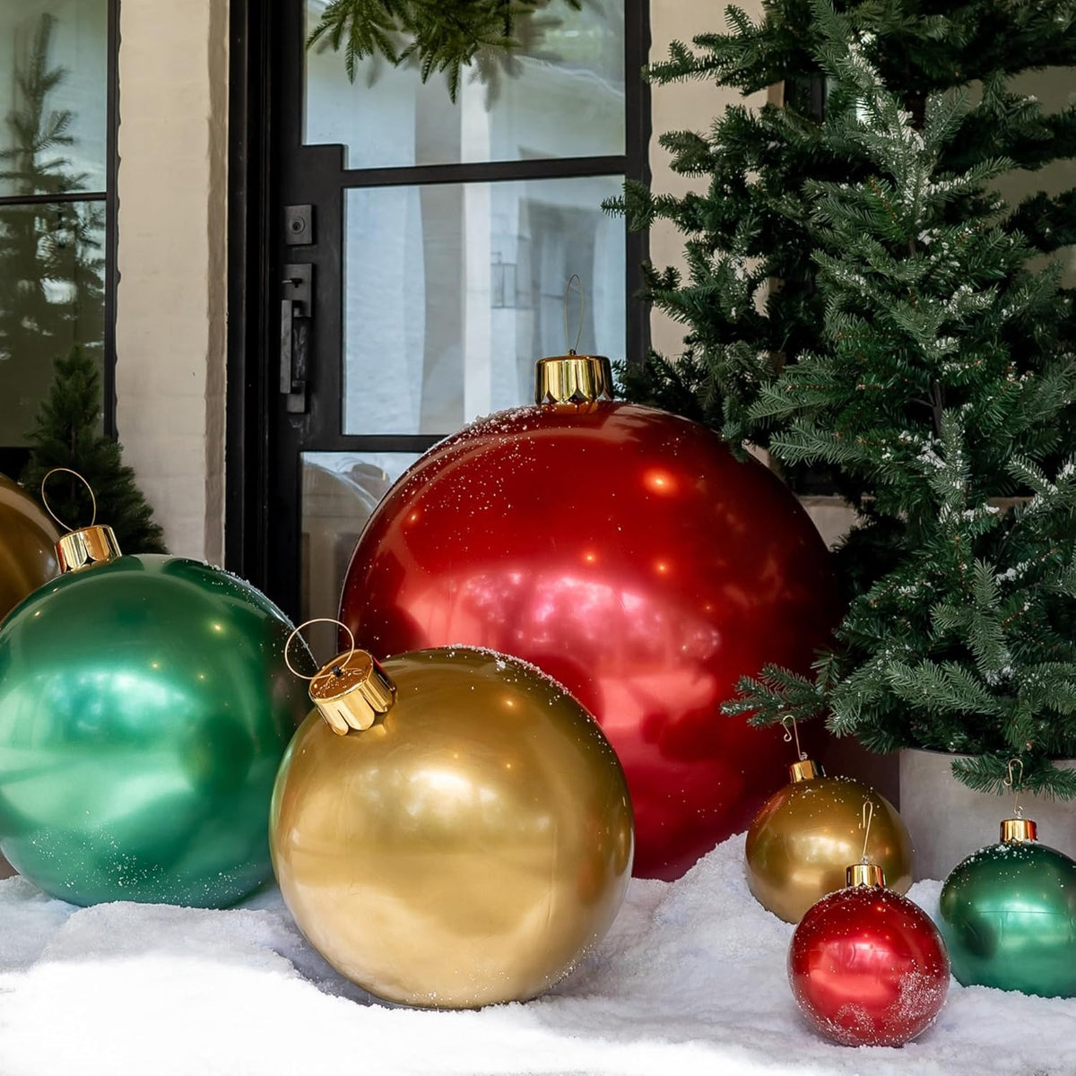 🎄Early Christmas 🔥Oversized Inflatable Christmas Ornament Balls