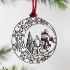 Solid Pewter Christmas Tree Ornament - BUY 5