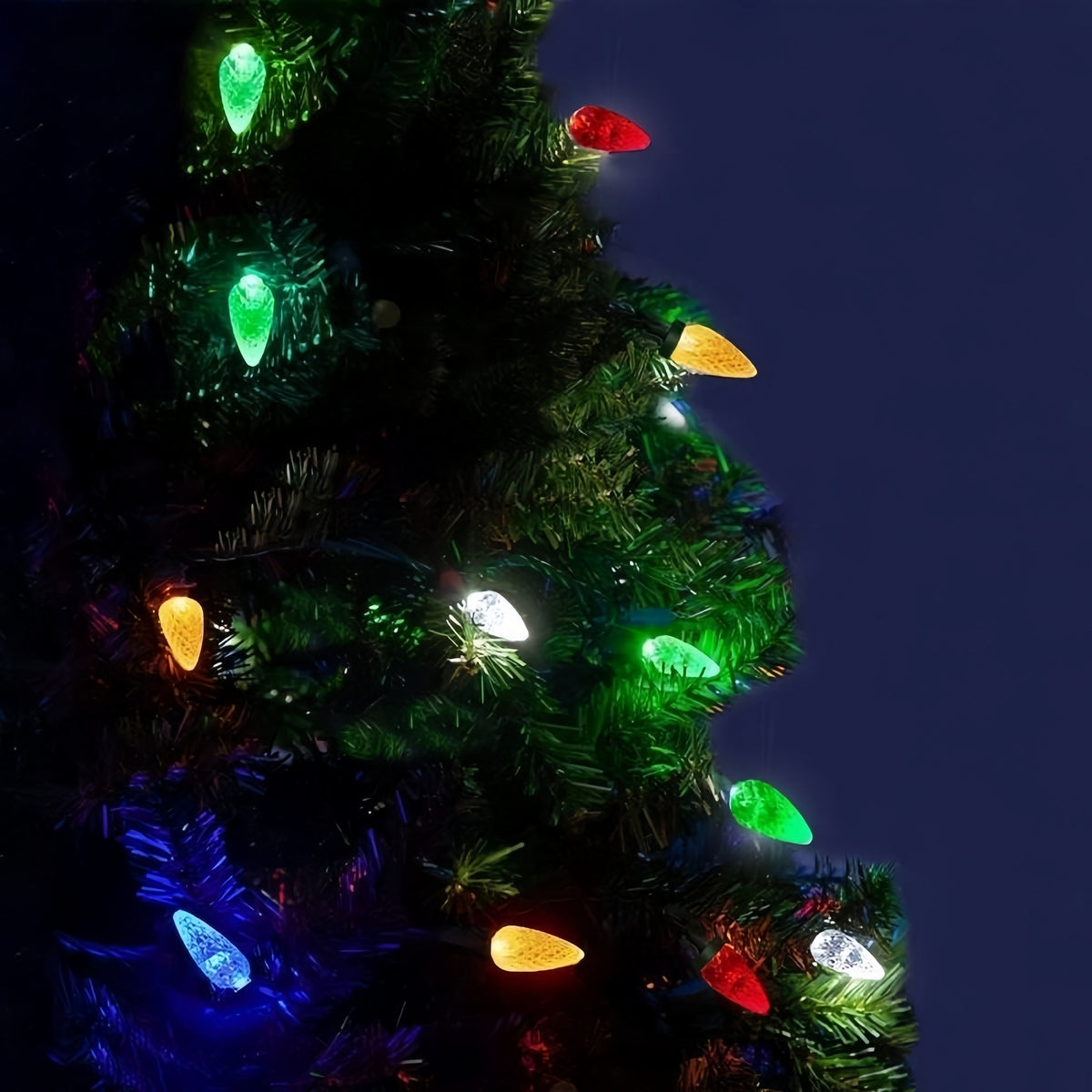 🎄Christmas 🔥Solar Powered Christmas Tree with 20 LED Strawberry Lights