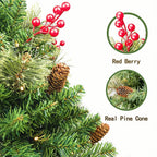 Solar Christmas Tree – 30" Pre-Lit Outdoor Pathway & Porch Tree