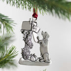 Solid Pewter Christmas Tree Ornament - BUY 5