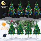 🎄Christmas 🔥Solar Powered Christmas Tree with 20 LED Strawberry Lights