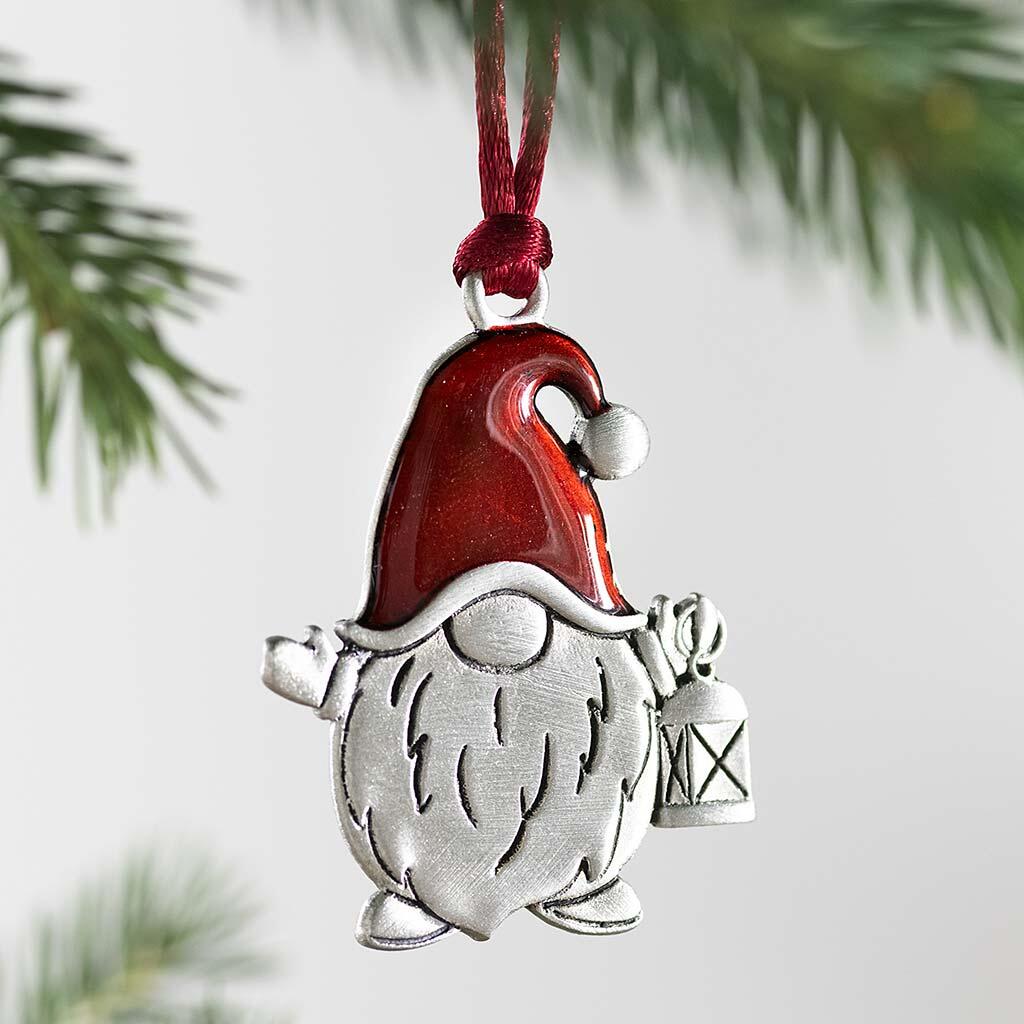 Solid Pewter Christmas Tree Ornament - BUY 5