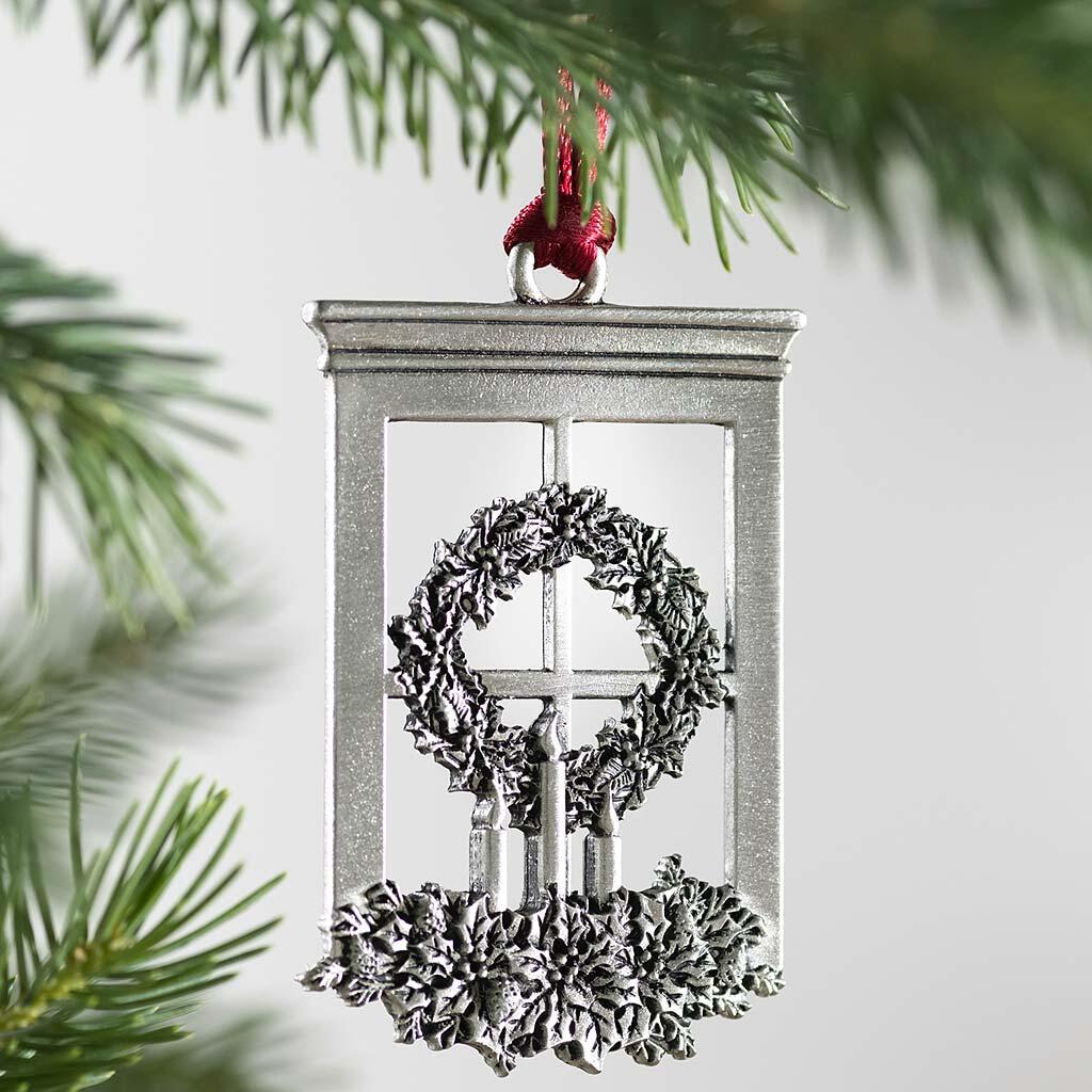 Solid Pewter Christmas Tree Ornament - BUY 5