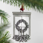 Solid Pewter Christmas Tree Ornament - BUY 5