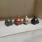Death Whistle, LOUD, Skull, Small Penacho, Hand Crafted