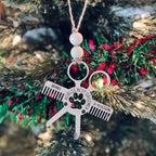 Personalized Dog Groomer Christmas Ornament